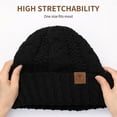 thumbnail image 5 of OZERO Beanies for Women, Knit Polar Fleece Lined Slouchy Warm Womens Hats Winter, 5 of 9