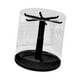 thumbnail image 2 of Vitrina transparente giratoria para llaveros, estante que ahorra espacio, apilable, para exhibir adornos en el hogar, gabinetes y escritorios. Negro, 2 of 8
