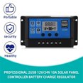 thumbnail image 3 of Solar Charge Controller Photovoltaic Solar Panel Battery Regulator 10a 20a 30a 40a 50a 60a 70a 80a 90a 100a, 3 of 8