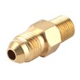 thumbnail image 4 of Straight Coupler Adapter,Brass Oil Gas Fitting Brass Fitting Adapter A Nto NPT Adaptor Streamlined Design, 4 of 14