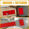 thumbnail image 3 of Ottomanson Extra Long Hallway Runner Non-Slip 2x31 Indoor Utility Rug, 2' x 31', Red, 3 of 10