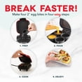 thumbnail image 4 of Dash Egg Bite Maker, Makes 4 Egg Bites, Black, 4 of 6