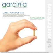 VH Nutrition Garcinia Cambogia Supplement 1400mg - Natural Weight Loss Pills, 60% HCA Extract, Appetite Suppressant, Fat Burner & Metabolism Booster - 60 Capsules