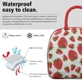 thumbnail image 3 of Lunch Bag Lunch Box for Women Reusable Insulated Lunch Bags,Water-Resistant Strawberry Pattern Cooler Lunch Tote Bag, Large Capacity for Work Travel Picnic, 3 of 6