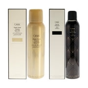Oribe Flash Form Finishing Spray Wax and Tres Set Structure Spray 2 Pc Kit - 4.2oz Wax, 10.3oz Hair Spray