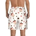thumbnail image 3 of Naloa Boba Milk Tea Men's Beach Shorts, Surfing shorts, Swim trunks, Quick Dry Swim Trunks for Surfing Beach Fun - XX-Large, 3 of 9