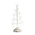 thumbnail image 1 of Mistaha Christmas Tree Lights Metal Spiral Xmas Tree Lamp Desktop Tree Light with Crystal Pendant Decorative Table Lamp Mini Christmas Tree Decoration, 1 of 8