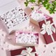 thumbnail image 4 of 500Pcs Box Filler Foam Small Square Foam Blocks White 0.43 Inch Jelly Cube Block Mini Bead Craft Filling Accessories for Art Vase Filler Bean Bag Craft DIY Wedding Holiday Party Decoration, 4 of 5