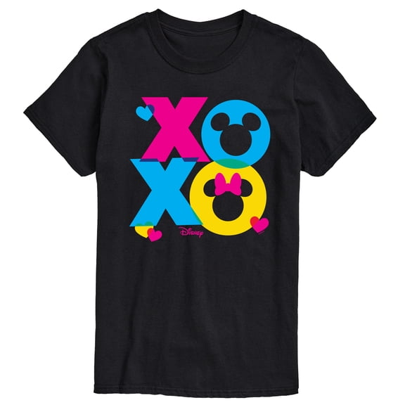 Disney - XOXO Stacked - Men's Short Sleeve Graphic T-Shirt