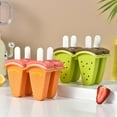 thumbnail image 2 of Daily Mix Store Cute Watermelon Shape Popsicle Molds, Watermelon Popsicle Maker with Lid, Reusable Silicone Release S Watermelon Rubber Easy, 2 of 9