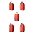 thumbnail image 3 of Decodeary Sac à Chaussures Imperméable et Résistant à l'Humidité Protège les Articles Faciles à Polyester Sac de Rangement de Chaussures de Voyage Sacs de Chaussures de Voyage Rouge L 5Set, 3 of 6