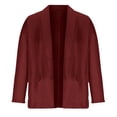 thumbnail image 6 of Clearance LYXSSBYX Blazers for Women Business Casual Women's Casual Lightweight Blazer Open Front Lapel Long Sleeve Jacket Suits Work Office Jackets Blazer for Daily/Work, 6 of 9