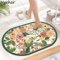 thumbnail image 2 of Alfombrillas de baño antideslizantes absorbentes de agua, Felpudo de secado rápido, almohadillas para pies de entrada resistentes a la suciedad, decoración del hogar para cocina y baño Fivean unisex, 2 of 2