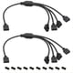 thumbnail image 1 of Cable Divisor ARGB de 2 Piezas, Extensión RGB Direccionable 1 A 4 Hembra 5 V y 3 Pines, Sincronización LED, 1 of 8
