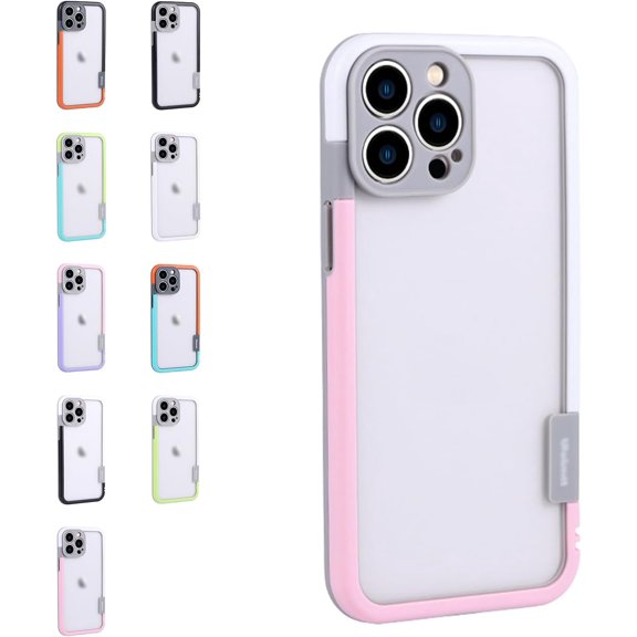 KOMI Open-Frame Heat Dissipation for iPhone Case, Open-Frame Heat Dissipation iPhone Case - Lightweight and Protective for iPhone 13 14 15 16 Pro Max, 15