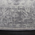 thumbnail image 3 of SAFAVIEH Brentwood Jolene Oriental Area Rug, Gray/Light Gray, 6'7" x 6'7" Round, 3 of 11