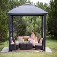 thumbnail image 5 of Siena 12x12 Hard Top Gazebo with Sliding Screen, 5 of 8
