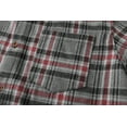 thumbnail image 5 of SSLR Flannel Shirts for Men, Long Sleeve Button Down Shirt Lightweight Plaid Brushed Casual, 5 of 8