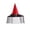 05-Red, variant on Halloween Witch Hat Spiderweb Pointed Top Costume Accessory for Women Girls Cosplay Party Masquerade Prop Silver One Size