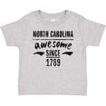 thumbnail image 3 of Inktastic North Carolina Awesome Since 1789 Boys or Girls Baby T-Shirt, 3 of 5