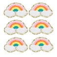thumbnail image 3 of Rainbow Patches, 6 Pcs DIY Embroidery Rainbow  Pattern Iron On Patches Bright Color  For Bags For Shoes For Clothes, 3 of 8