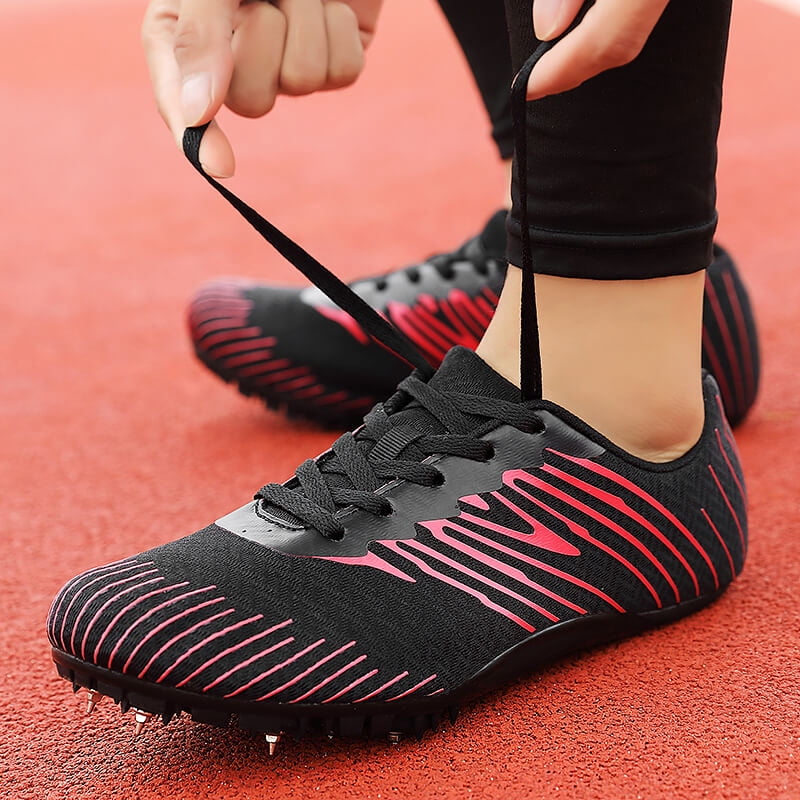 New Track and Field Shoes for Men Women Kids Boys Girls 8 Spikes Running Racing Shoes Professional Sprint Sport Sneakers