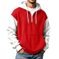 thumbnail image 2 of Gyexs Quarter Zip Pullover Men Hoodie Oversized Half Zip Hoodies with Pocket Long Sleeve Tops, 2 of 6