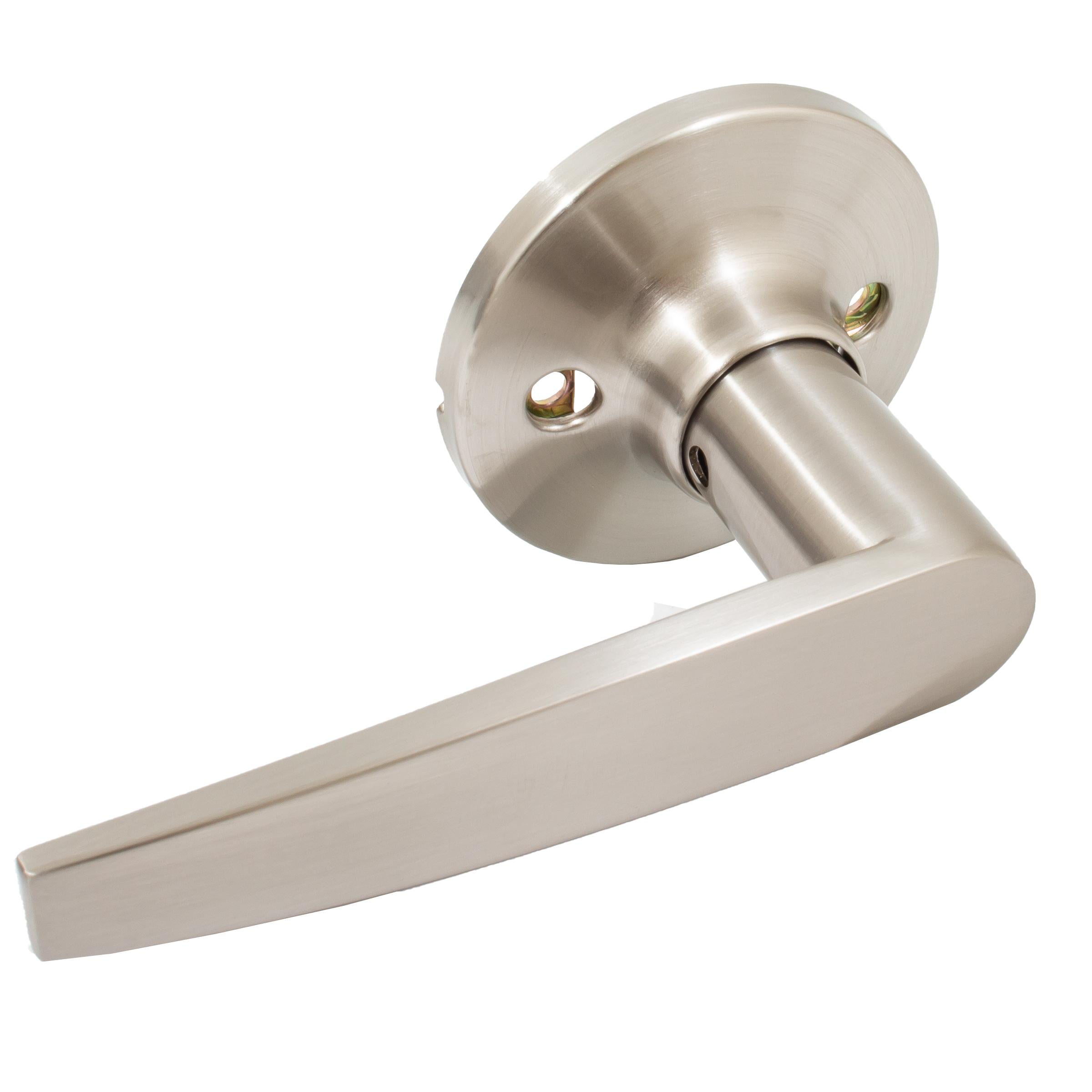 Tucson Door Lever, Dummy (Non-Turning) Latch, Satin Nickel by Stone Harbor  Hardware - Walmart.com