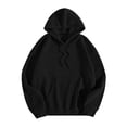 thumbnail image 5 of WAYUTE Hoodies for Women Oversized Long Sleeve Drop Shoulder Hooded Sweatshirt with Sparkly Rhinestone Wings Print Pullover Fashion Outfits Casual Outdoor,Black,5XL, 5 of 6