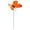 Orange, variant on Gnwei 9.8in Plastic Colorful Butterfly & Flower Decorative Garden Stakes for Spring Garden Decor, Shaking Head Yard Art Decorations for Patio Lawn Ornaments