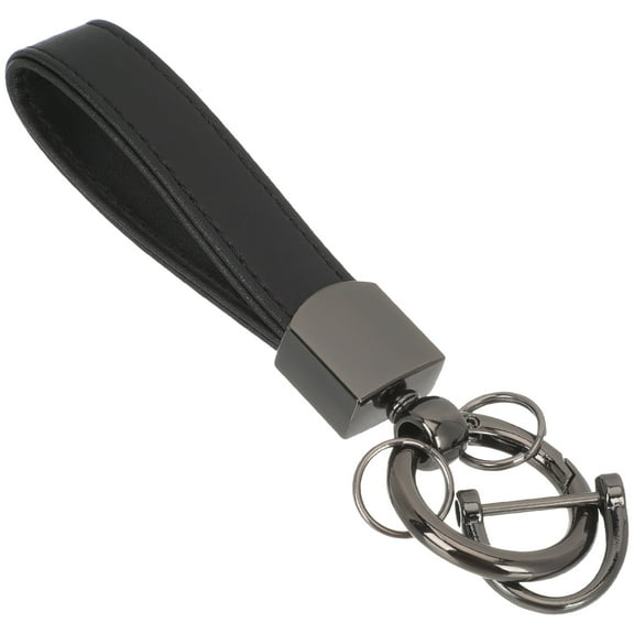 WHAMVOX  Key Hanging Pendants Keychain Decor Chains for Men Birthday Lanyard Man Black