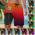 thumbnail image 5 of Kcolen Swim Trunks Men,Compression Liner Swimming Shorts Swimwear Quick Dry Swimsuit Bathing Suits Board Shorts, 5 of 5