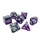 thumbnail image 2 of Dados acrílicos divertidos, juego de dados D20 D8 D12 D4, juego de mesa, dados poliédricos para Violeta, 2 of 6
