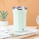 thumbnail image 4 of Naiovety Taza mezcladora eléctrica, taza de café agitadora práctica y elegante, se puede insertar directamente en Teteras blanco azulado, 4 of 6
