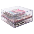 thumbnail image 4 of Simply Tidy 3-Drawer Cabinet Organizer, Clear, 4 of 8
