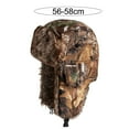 thumbnail image 6 of Yirtree Winter Ski Hat for Men and Women Camouflage Plush Lining Ear Brimless Windproof Autumn Winter Thicken Riding Trapper Hat, 6 of 8