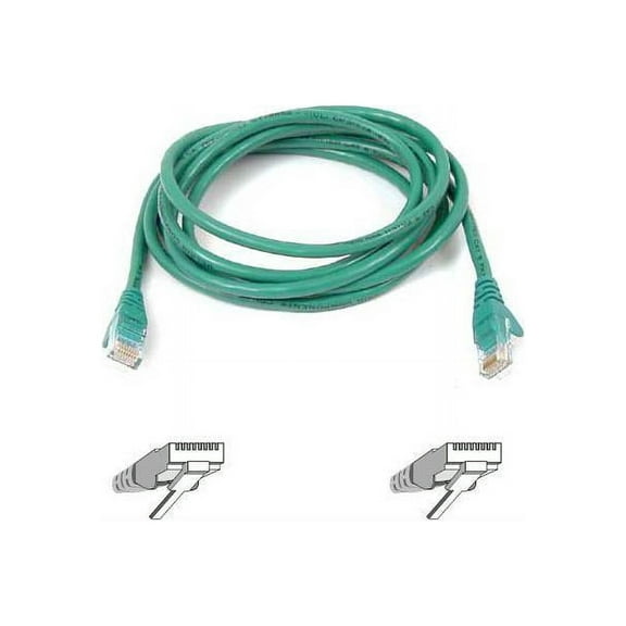 Belkin A3L980-14-GRN-S 14 ft. Cat 6 Green Network Cable