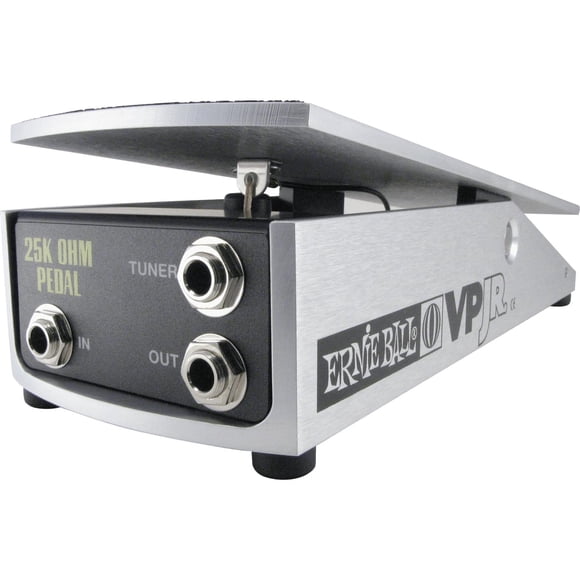 Pedal Ernie Ball VP Jr 25K para Instrumentos Electrónicos Activos en Plata