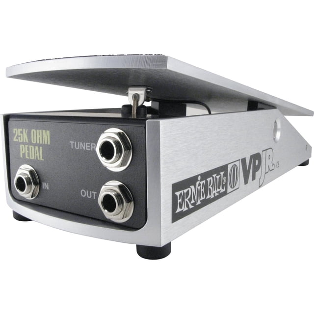 Pedal Ernie Ball VP Jr 25K para Instrumentos Electrónicos Activos en Plata