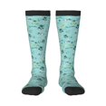 thumbnail image 1 of Balery Hawaiian Style Calcetines novedosos Calcetines deportivos Calcetines hasta la rodilla Calcetines de algodón Calcetines originales y geniales, 1 of 6