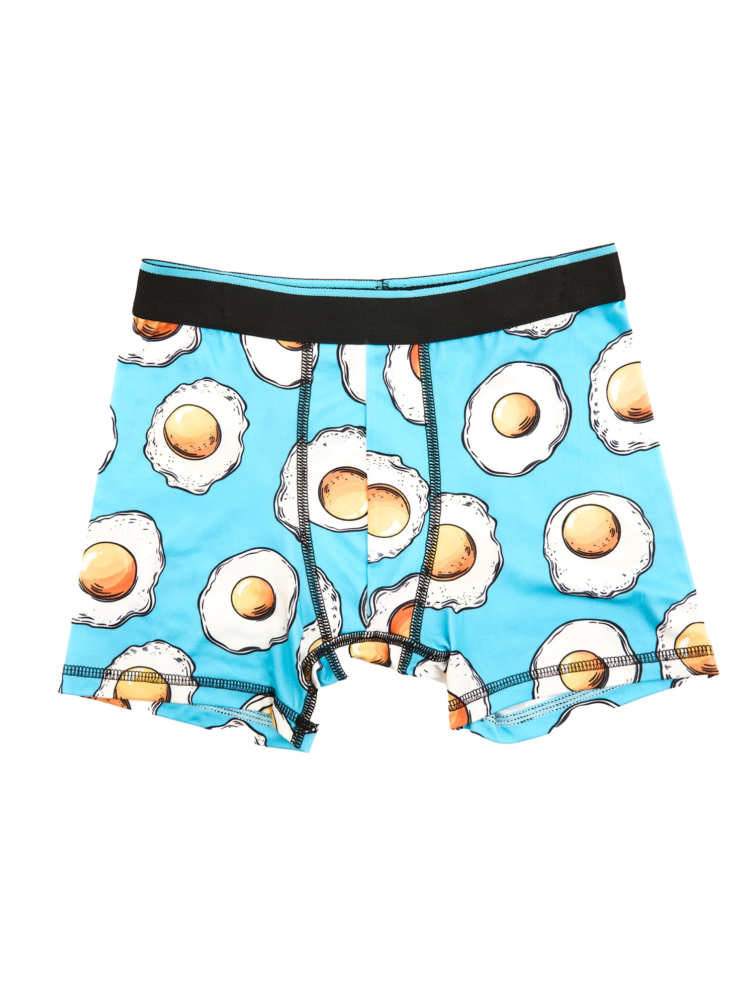 Wonder Nation Boys Boxer Brief Breakfast Underwear, 4-Pack, Sizes S-XL