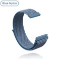 thumbnail image 1 of 18 mm 20 mm 22 mm metallrem för Garmin Vivoactive 3 4 4s Band Watch Venu 2 2s SQ Forerunner 645 Armband Silikonögla Nylon handled Nylon Bl, 1 of 5