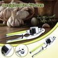 thumbnail image 2 of Great promotion! Kitchen Multifunctional Garlic Press Stainless Steel Garlic Pounder Manual Garlic Garlic Paste Garlic Press, 2 of 5