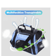thumbnail image 3 of Bolsa Transportadora Para Perro Gato Mascota Plegable Grande Xtellar morado, 3 of 3