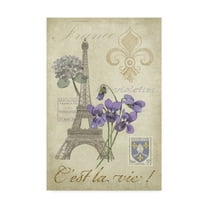 Trademark Fine Art 'Paris Tour I' Canvas Art by Jade Reynolds