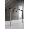 thumbnail image 2 of Kingston Brass VPB33286 Edwardian 28" Wide X 33" High Console Stand - Nickel, 2 of 7