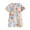 Sky Blue, variant on Rvusndi Baby Girls Swimsuit One Piece Zipper Swimwear Toddler Floral Printed Bathing Suit Rash Guard Summer Swimming for Beach Pool Wear 2-3 Years