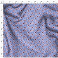 thumbnail image 4 of Soimoi Rayon Fabric Dot & Floral Artistic Printed Fabric 1 Yard 56 Inch Wide, 4 of 5