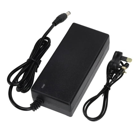 42V 2A Power Adapter, Charger Power Supply Adapter AC 100-240V 50/60Hz For 36V Lithium Ion Battery UK Plug