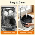 thumbnail image 2 of Suodoka 8-in-1 Air Fryer 7QT, 400°F Max, Viewing Window, Preheat & Keep Warm, Shake Reminder, Nonstick Basket, 2 of 8